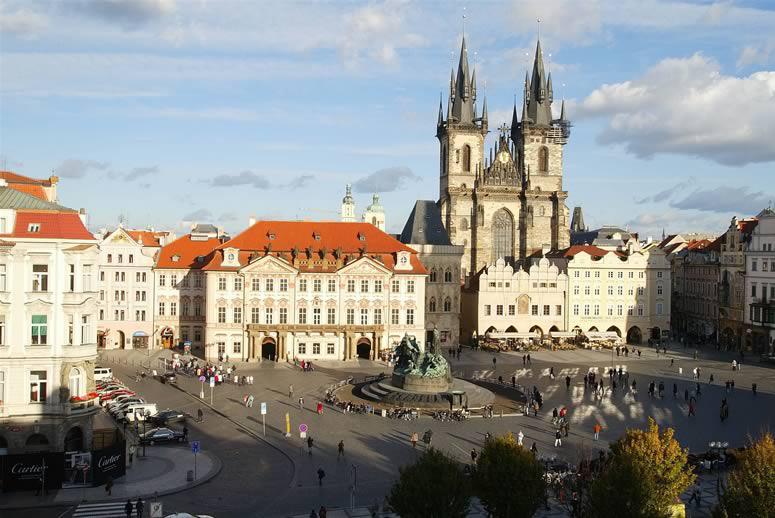 Hotel Cerna Liska Praga Exterior foto